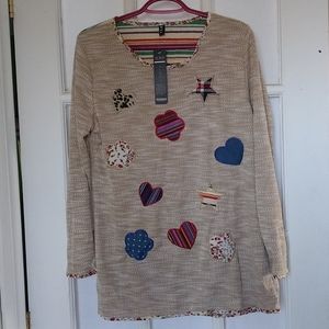 BJY long top NWT